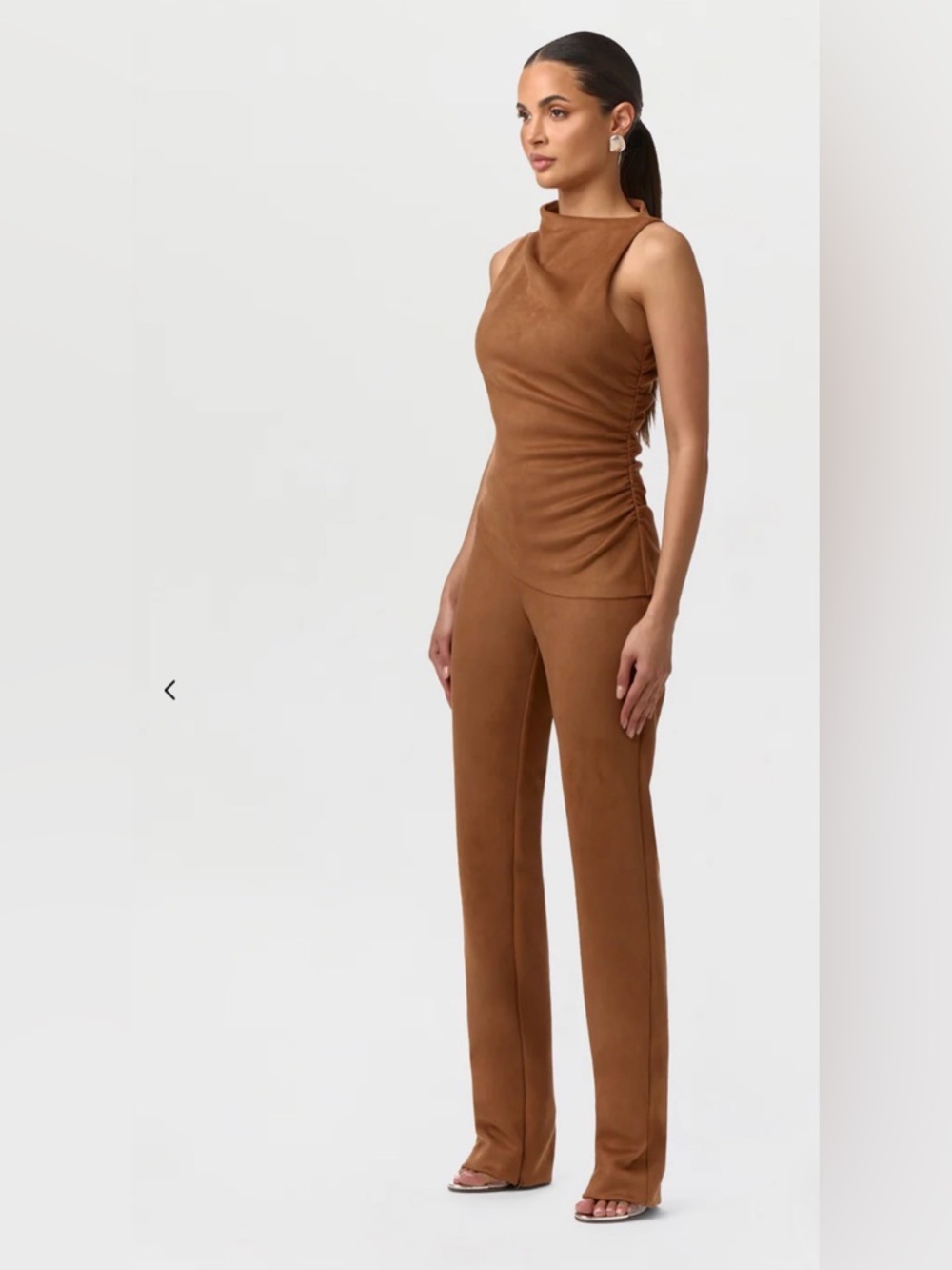 Sleeveless Draped Top and matching pants